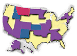 Estados con elecciones el Supermartes